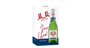 MM Extra auf Modernisierungskurs - Handschriftliche Widmungen auf den Geschenkverpackungen von MM Extra Trocken und MM Extra Rosé Trocken - Quelle: Rotkäppchen-Mumm